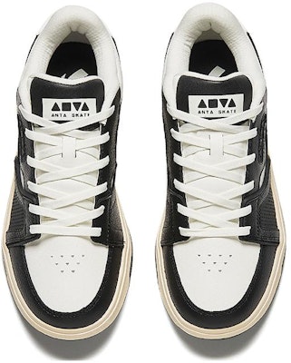 Anta安踏 舒適百搭 減震耐磨 低筒 板鞋 女款 黑色 Lookbook Anta安踏 舒適百搭 減震耐磨 低筒 板鞋 女款 黑色