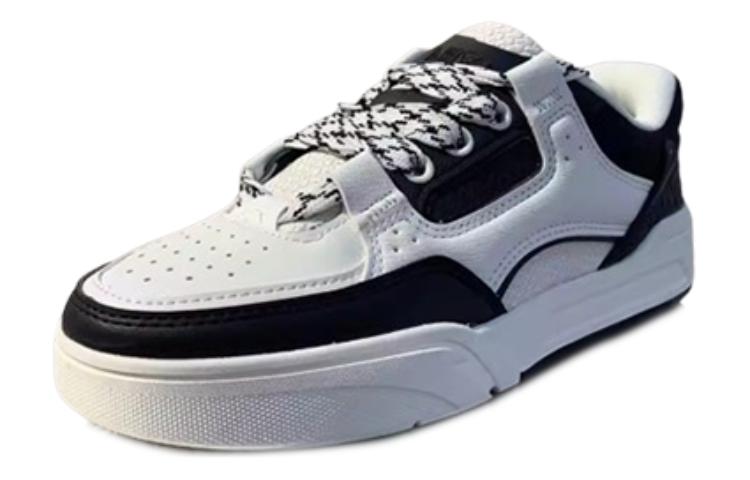 Lookbook (W) 安踏低帮运动鞋‘象牙白/基础黑’ 122338040S-4