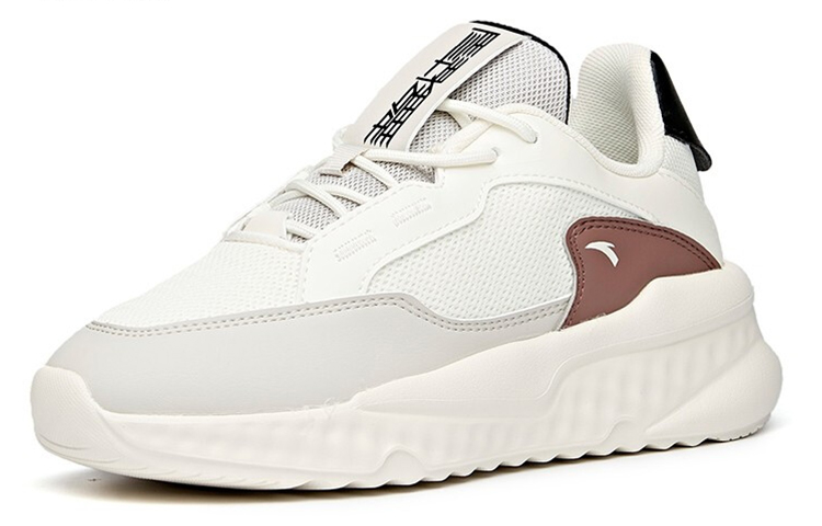 Order (W) Anta Low-Top ''Wit Grijs Zwart'' ''Bujie Life Series'' Sneakers 122038842-2