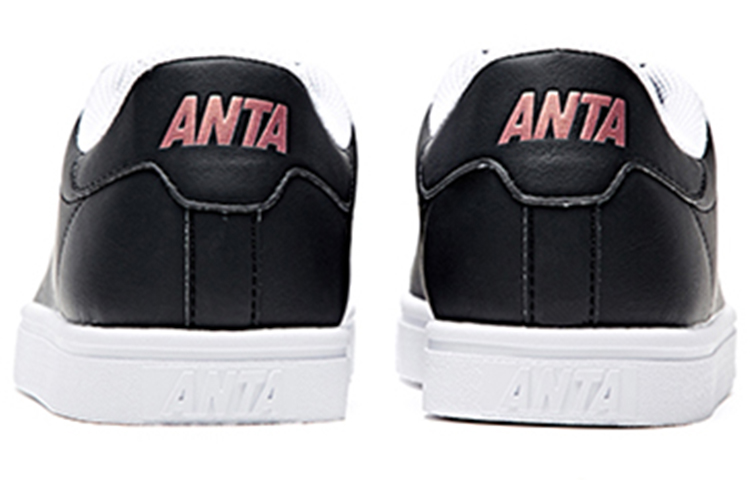 (W) Anta Low-Top Casual 'Black White' 圖 5
