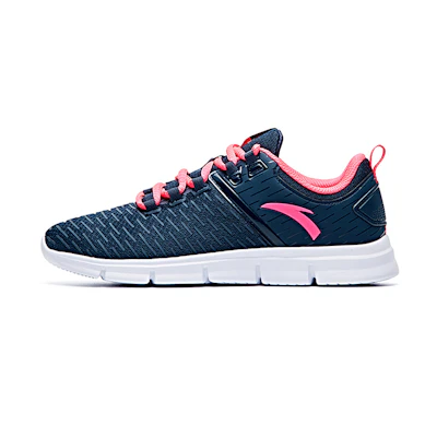 (W) Anta Low-top Casual Running 'Blue Pink White'