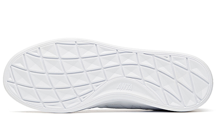 (W) Anta Low-Top Casual Skate Shoes 'White Blue' 圖 5