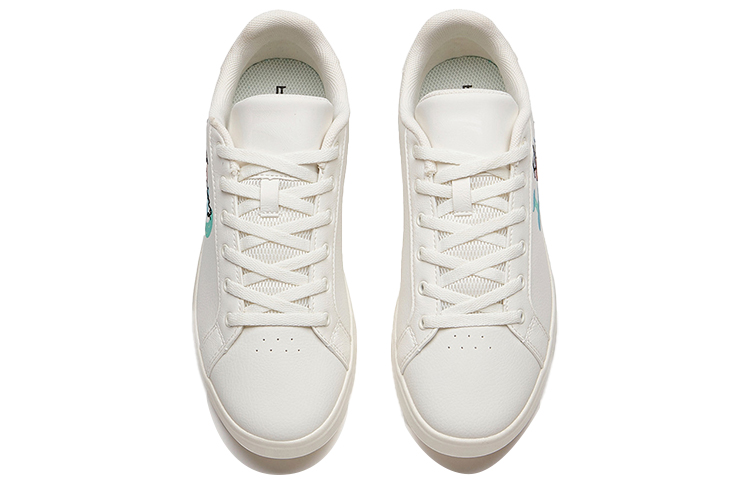 (W) Anta Low-Top Casual Skate Shoes 'White Red' 圖 3