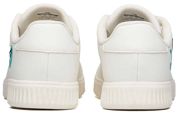 (W) Anta Low-Top Casual Skate Shoes 'White Red' 圖 4