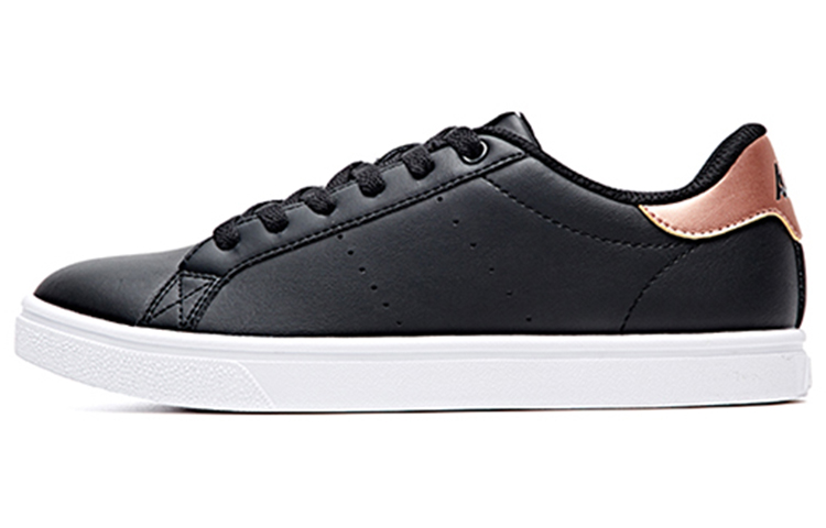 (Women) Anta Low-Top Casual Sneakers 'Black White Rose Gold' 92748002-4