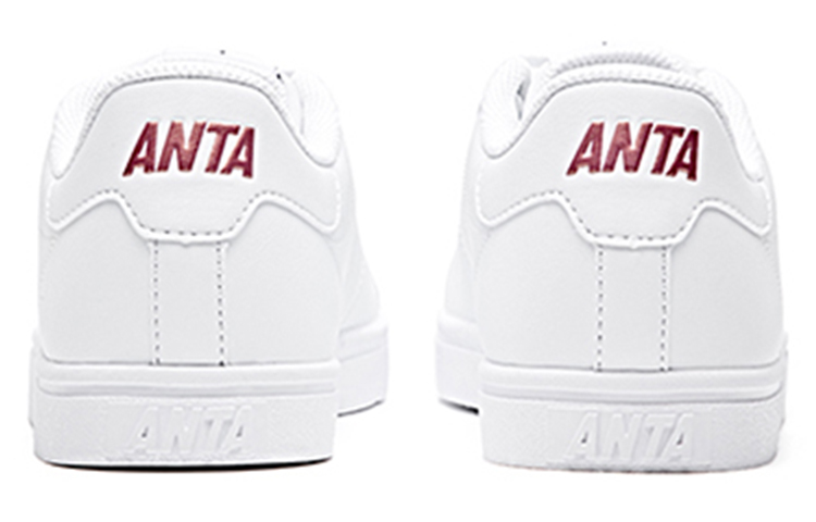 (W) Anta Low-Top Casual Sneakers 'White Rose Gold' 圖 5
