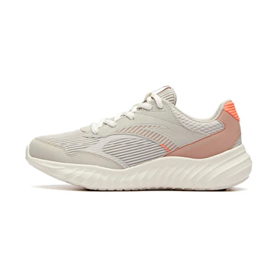 (W) Anta Running Series Sneakers 'Grey White Orange'