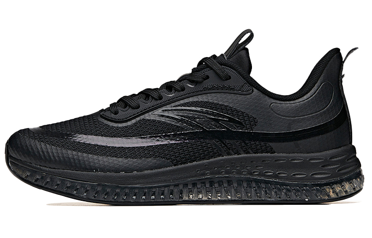 (W) Anta Low-Top Running Shoe 'Black'