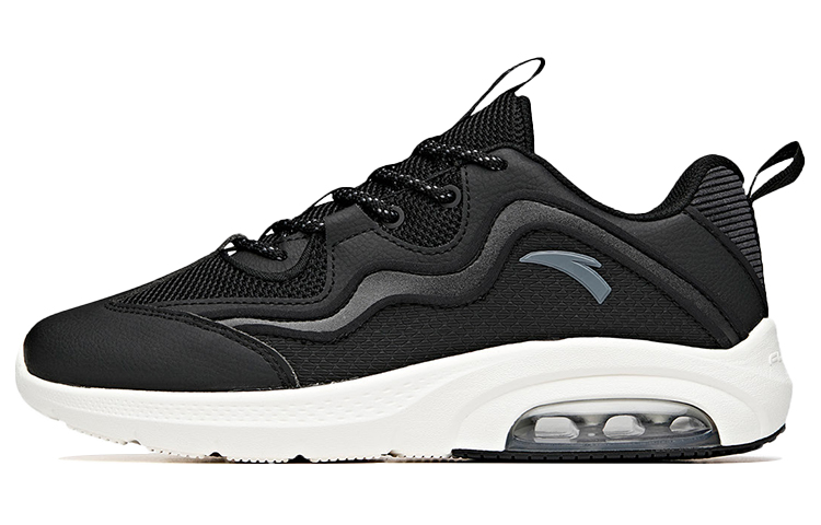 (W) Anta Low-Top Running Shoe 'Black and White'