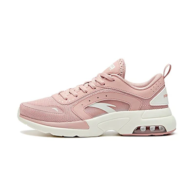 (W) Anta Low-Top Running Shoe 'Pink White'