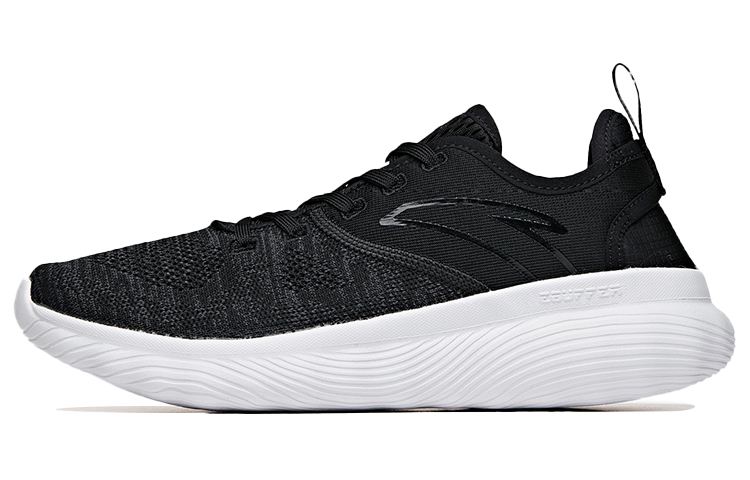 (W) Anta Low-Top Running Shoes 'Black Grey'
