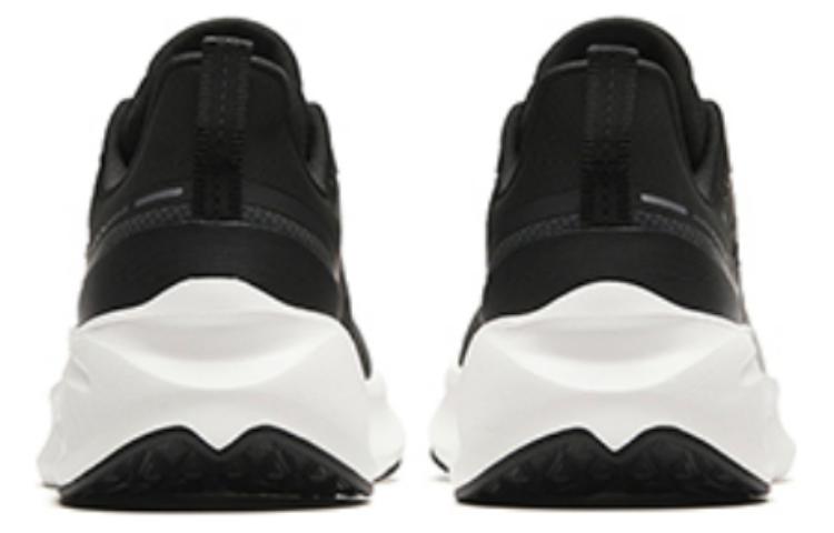 Shop Anta安踏 圓頭繫帶 減震耐磨 低筒 跑步鞋 女款 黑灰