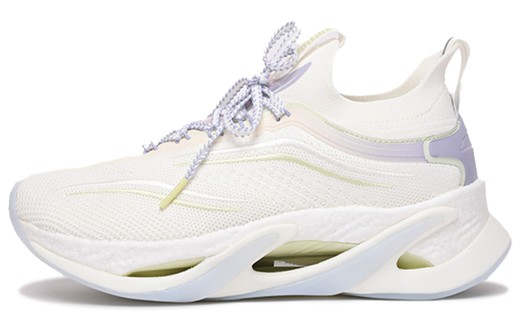 (W) Anta Low-Top Running Shoes 'White Purple'