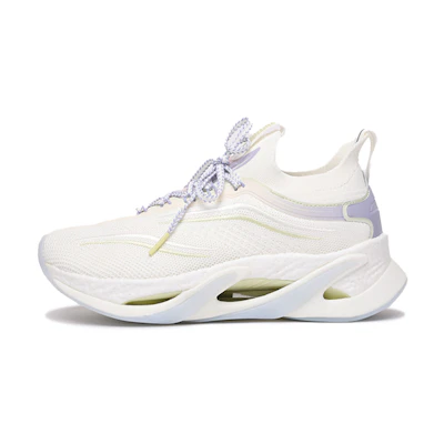 (W) Anta Low-Top Running Shoes 'White Purple'