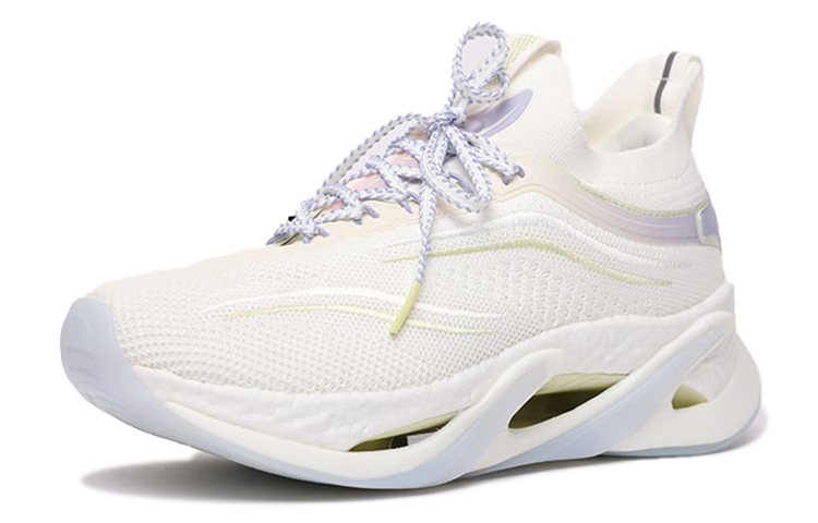 (W) Anta Low-Top Running Shoes 'White Purple' 圖 2