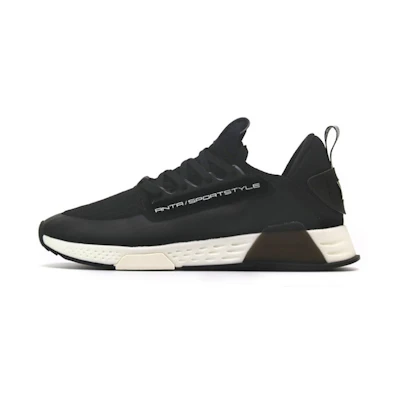 (W) Anta Low-Top Running Sneakers 'Black Fleece'