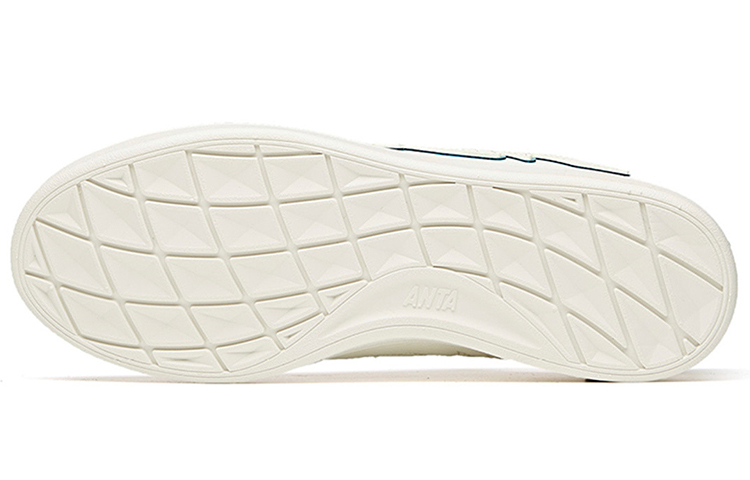 Purchase (Women) Anta Low-Top Skate Shoes 'White Green' 922118008-4