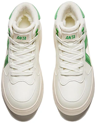 (Women) Anta Low-Top Skateboard 'Comfortable Versatile White Green' 122348902-1 Lookbook (Women) Anta Low-Top Skateboard 'Comfortable Versatile White Green' 122348902-1