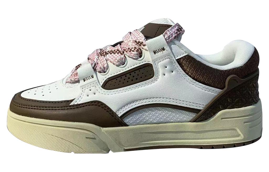 (Women) Anta Low-Top Sneaker 'Ivory White/Aged Brown' 122338040S-5