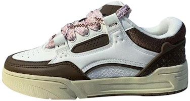 (Women) Anta Low-Top Sneaker 'Ivory White/Aged Brown' 122338040S-5 (Women) Anta Low-Top Sneaker 'Ivory White/Aged Brown' 122338040S-5