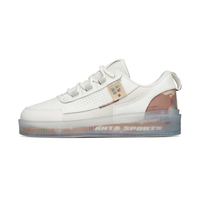 (W) Anta Low-Top Sneaker 'White Grey Brown'