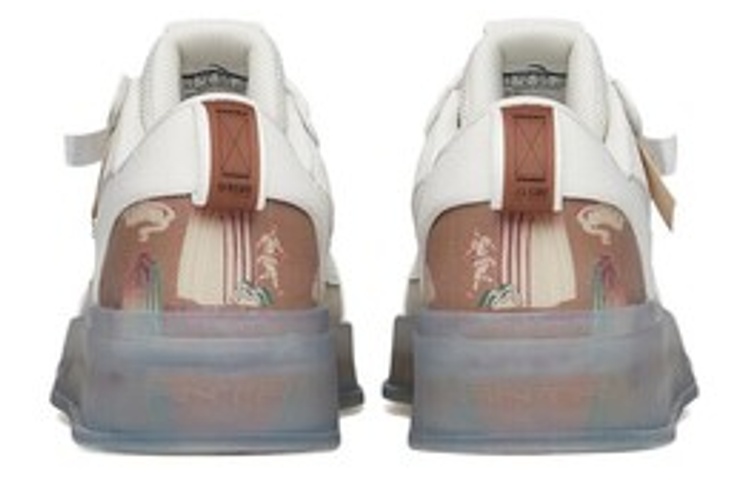 Lookbook (W) 안타 로우탑 스니커즈 '화이트 그레이 브라운' 922228030-6