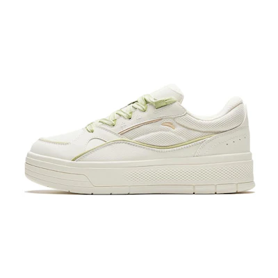 (W) Anta Low-Top Sneakers 'Simple White Green'