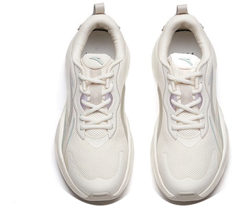 安踏 透氣輕便耐磨 低幫運動鞋 女款 白綠 Lookbook 安踏 透氣輕便耐磨 低幫運動鞋 女款 白綠