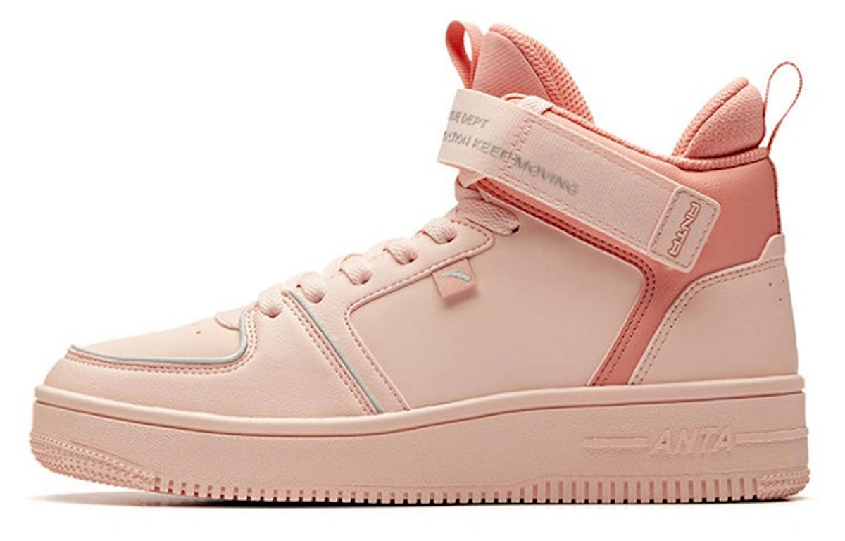 (Women) Anta Low-Top Velcro 'Baby Pink'