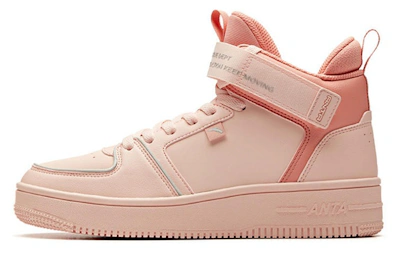 (Women) Anta Low-Top Velcro 'Baby Pink'