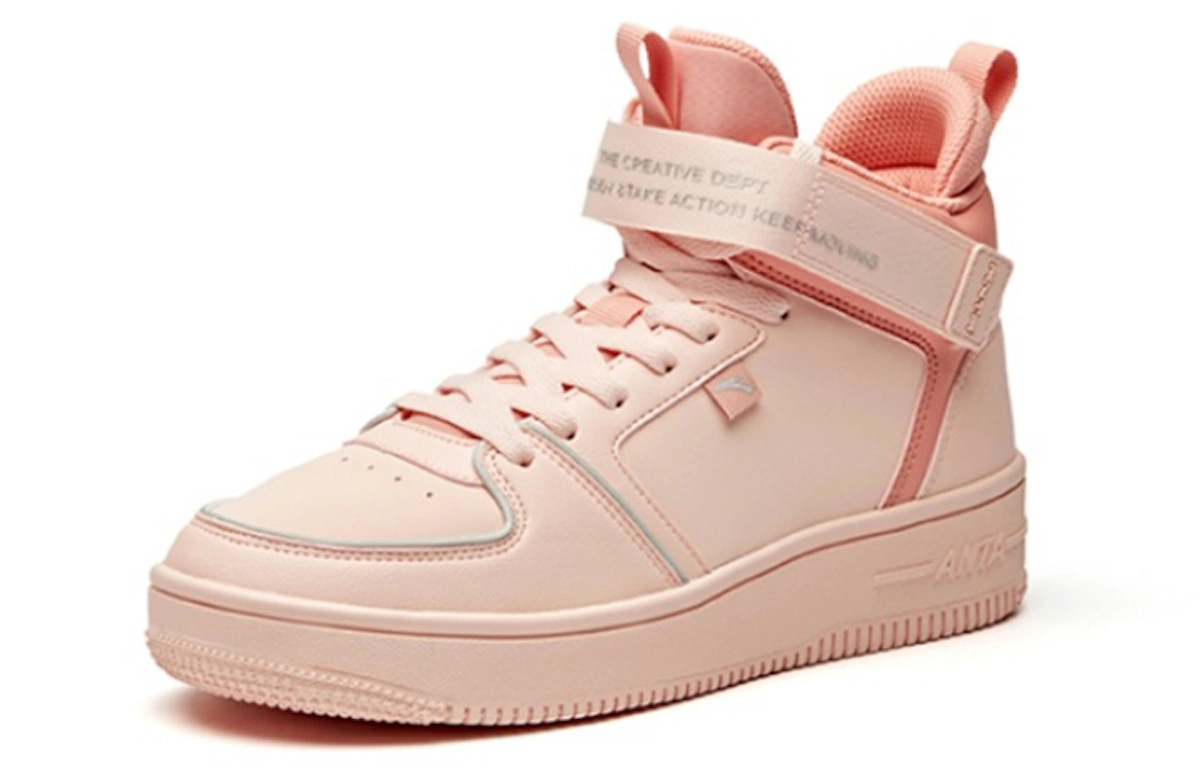 (Women) Anta Low-Top Velcro 'Baby Pink'