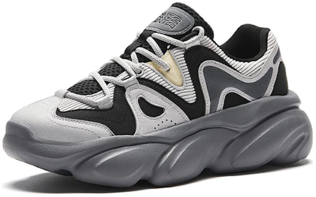 Anta安踏 喵喵鞋 舒適 耐磨 低筒 生活休閒鞋 女款 黑灰 Order Anta安踏 喵喵鞋 舒適 耐磨 低筒 生活休閒鞋 女款 黑灰