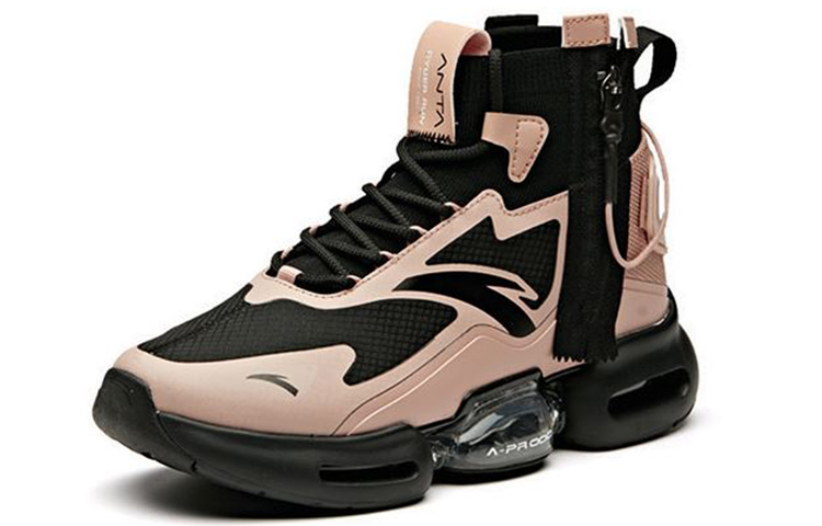 Lookbook (W) Anta Low 'Hitam Merah Muda' 92945500-3