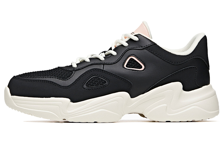 Buy (W) Anta Low 'Negro Rosa Blanco Zapatilla Dad Shoe' 122018880-2