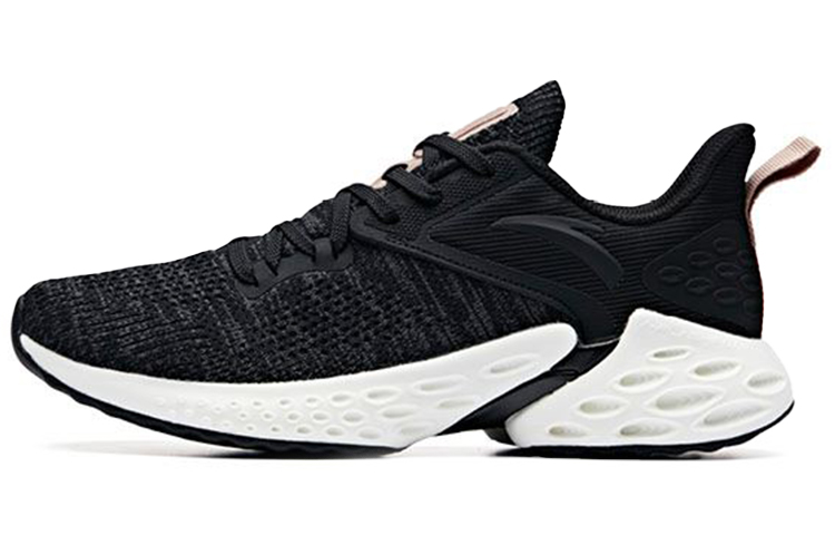 (Women) Anta Running Series Sneakers 'Black Wormhole Technology' 12935588-1