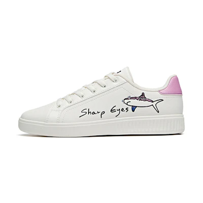 (W) Anta Low 'Ivory White Pink Purple'
