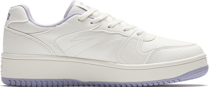 Anta安踏 小零感 耐磨減震 低筒 板鞋 女款 白紫 Order Anta安踏 小零感 耐磨減震 低筒 板鞋 女款 白紫