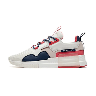 (W) Anta Low Casual Shoes 'Magic Cube Ivory White'