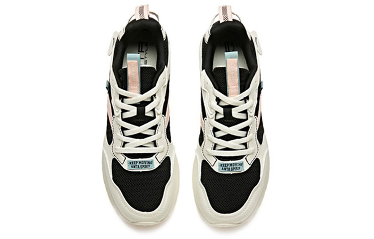 Lookbook (W) Anta Low-Top 'Hitam Merah Muda Putih' 92948850-3