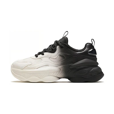 (W) Anta Low Top 'Black White'