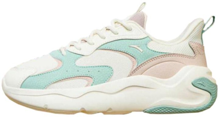 Anta安踏 輕便舒適 減震耐磨 低筒 生活休閒鞋 女款 白綠色 Buy Anta安踏 輕便舒適 減震耐磨 低筒 生活休閒鞋 女款 白綠色