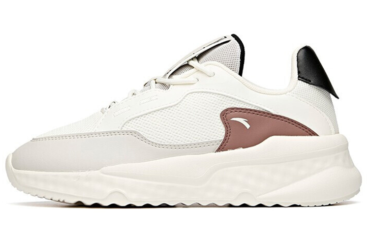 (W) Anta Low-Top 'White Grey Black' 'Bujie Life Series'