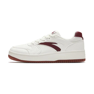 (W) Anta Low-Top 'White Red'