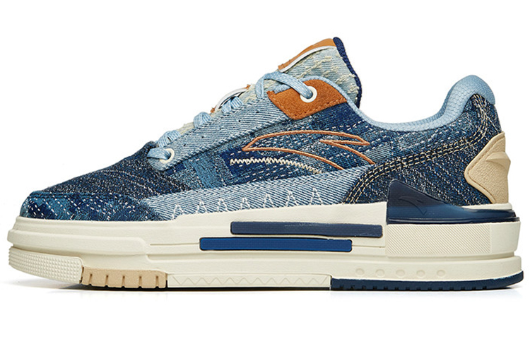 (Women) Anta Low Top Board Shoes 'Blue Outsole' 922218065-1