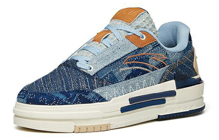 Order (W) Anta Zapatillas Baja Tipo Skate 'Suela Azul' 922218065-1