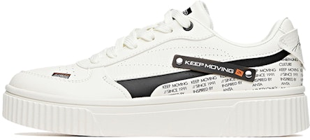 (Women) Anta Low-Top Board Sneakers 'White Cushioned' 122028026R-1 (Women) Anta Low-Top Board Sneakers 'White Cushioned' 122028026R-1
