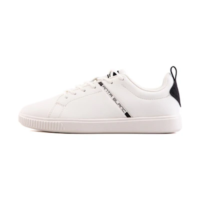 (W) Anta Low Top Casual Skate Shoes 'Letter Stripe White Black'