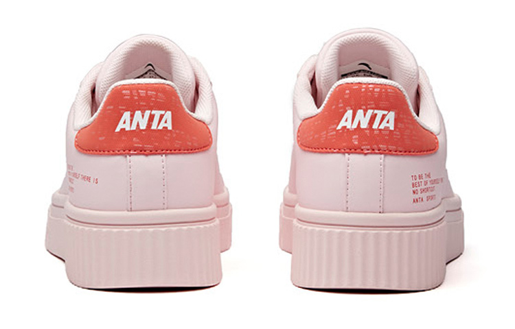 (W) Anta Low-Top Casual Sneakers 'Pink' 圖 5