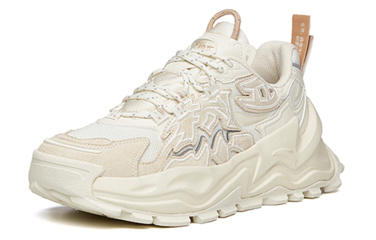 Lookbook (W) Anta Zapatillas Low-Top Estilo Dad 'Beige' 922138846-1