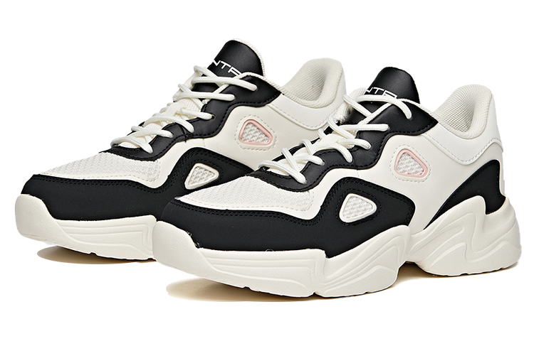 (W) Anta Low-Top Dad Shoes 'Black and White' 圖 2